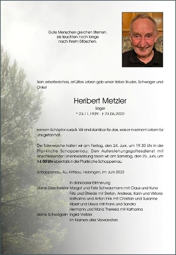 Heribert Metzler
